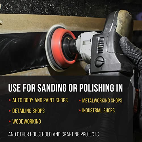 Dura-Gold Pro Series 3" x 10mm Soft Density Interface Pad, 3 Pack - Hook & Loop Foam Protection Cushion, Used Between Sander Sanding Discs, Polisher Polishing Pads & Backing Pads, Drill - Auto Detail - style: 3" - No Hole