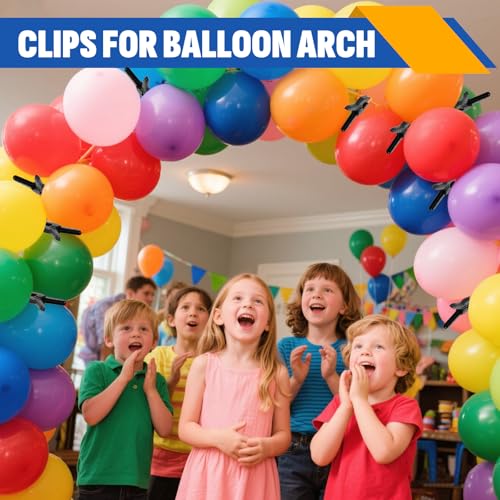 24 Pack 3.5 inch Plastic Spring Clamps, Backdrop Clips - size: 3.5in-24P