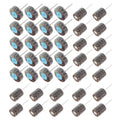 40PCS Flap Wheel Sander,80 Grit 1/8" Shank Sanding Bits Set - size: 32mm x 24mm (Pack of 2)