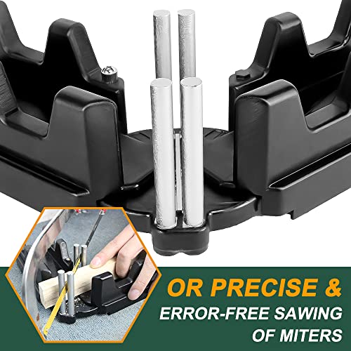AUSTUFF 2-in-1 Mitre Measuring Cutting Tool for Woodworking