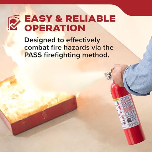Kidde Basic 110 Fire Extinguisher for Home, 1-A:10-B:C, FA110G, 1 Pack - size: 1 Pack