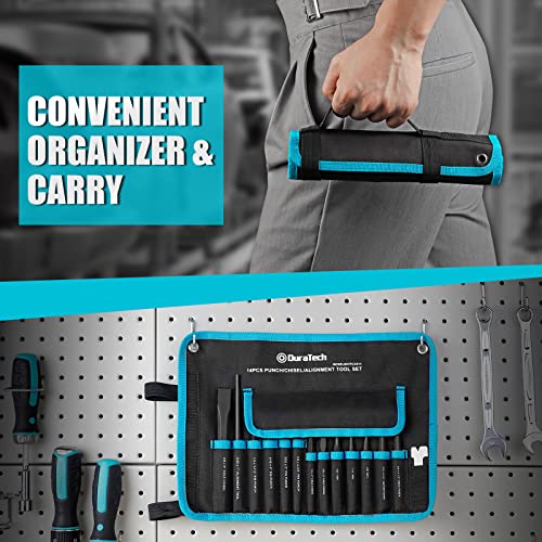 DURATECH 14-Piece Punch/Chisel/Alignment Tool Set - size: 14-Piece