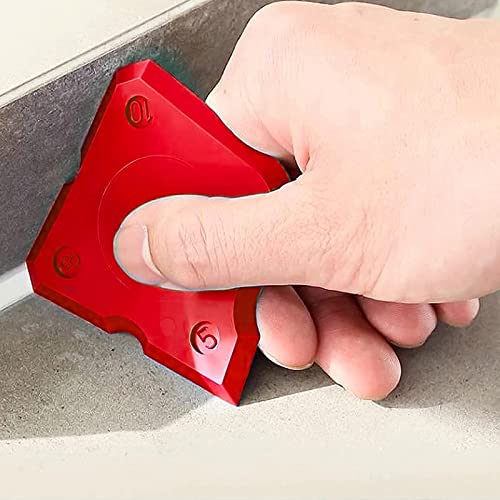 4pcs Sealant Finishing Tools, Silicone Sealant Finishing Kit Caulking Finishing Tool Grout Tools for Kitchen Bathroom Home Floor (4 Shapes)