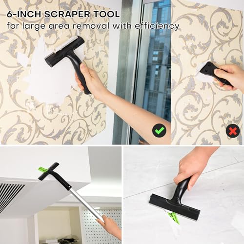 NEWISHTOOL Wallpaper Tools, Peel & Stick Contact Paper Smoothing Tool Kit