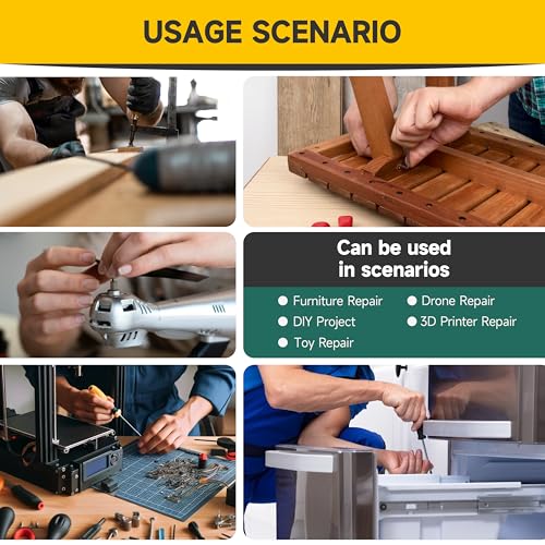 Mywish 740Pcs #4-40#6-32#8-32#10-24 Machine Screw Assortment Kit, Phillips Pan Head Assorted Screws Nuts and Bolts, Stainless Steel Screws Bolts Kit - style: 740Pcs SAE Pan Head