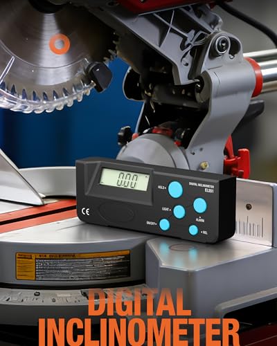 ALLOSUN Digital Inclinometer Angle Finder 360° Level Tool