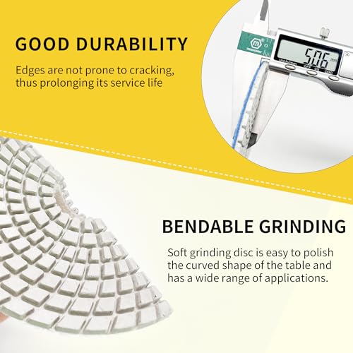 3 Inch Diamond Polishing Pads Tile Stone Diamond Sanding Pads Kit - size: 3-INCH