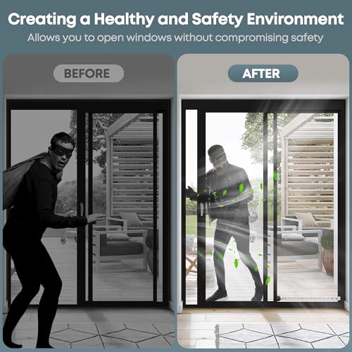 1 Pack Adjustable Window Security Bars for Inside, 17-33 Inch - color: White - 1 Pack