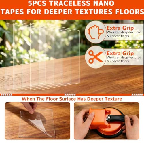 Floor Gap Fixer Tool for Laminate Vinyl Hardwood LVP Flooring Gap Repair