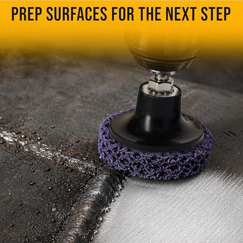 Dura-Gold 11-Piece 2" Diameter Abrasive Stripping Brush Wheel Set - 10 - style: 2" Diameter