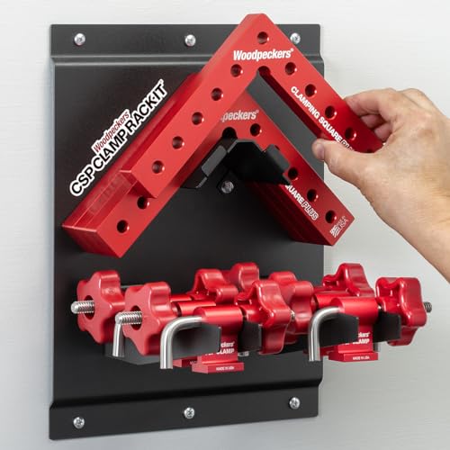 Woodpeckers Clamping Squares Plus, Rack-It Storage Mount, USA Made - style: CSP Rack It Mount