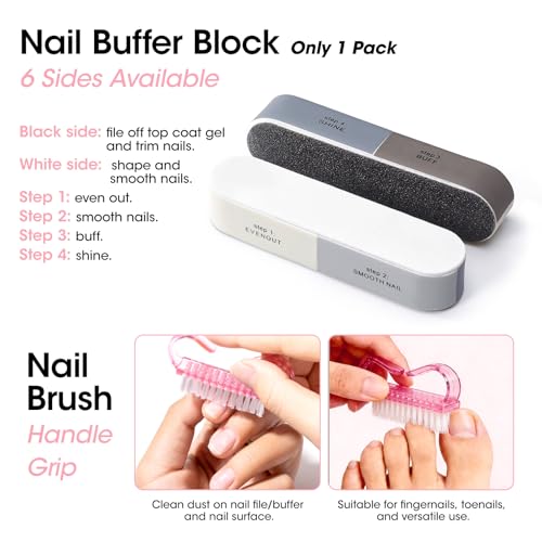Gellen Nail Care Kit with 10PCS Manicure Tools: Nail Strengthener Sakura - color: Cherry Blossom Scent
