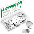 55PCS 1/4" x 1-1/4" Fender Washers for Bolts, 304 Stainless Steel - size: SV 1/4"x1-1/4" (55PCS), style: Fender Washer