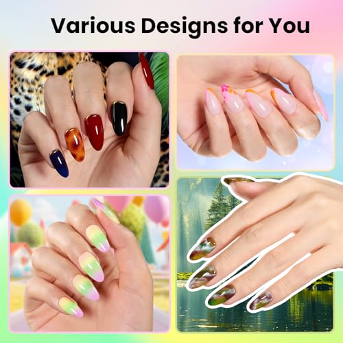 Beetles Gel Nail Polish Kit with U V Light - 80Pcs 55 Colors Gel Nail Kit - color: 0 - Color Enchantment