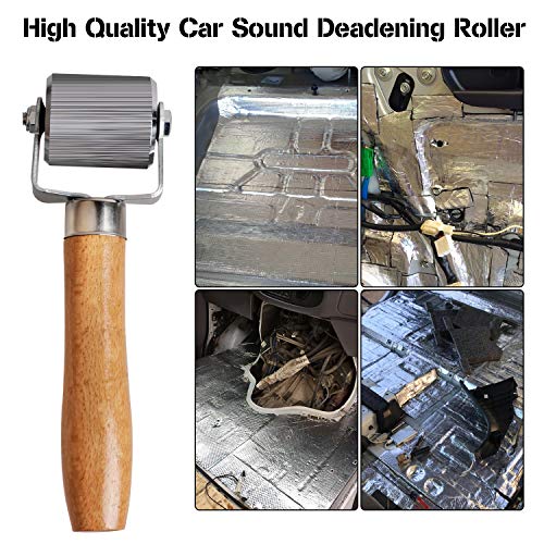FCHO Car Sound Deadening Roller Metal 3 Pcs Roller Car for Installation