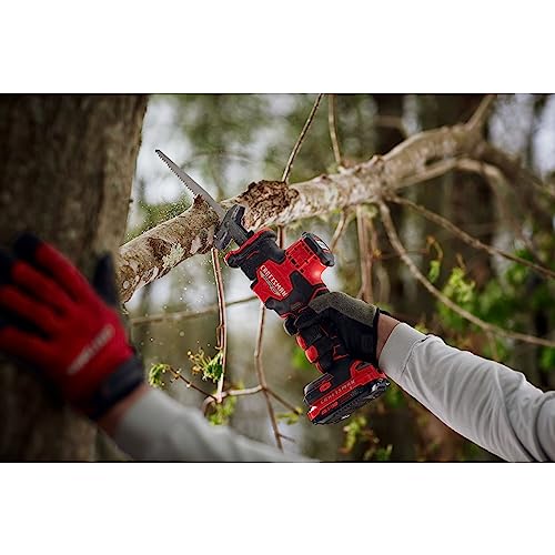 CRAFTSMAN V20 Cordless Reciprocating Saw, 2,800 SPM, Bare Tool Only (CMCS340B)