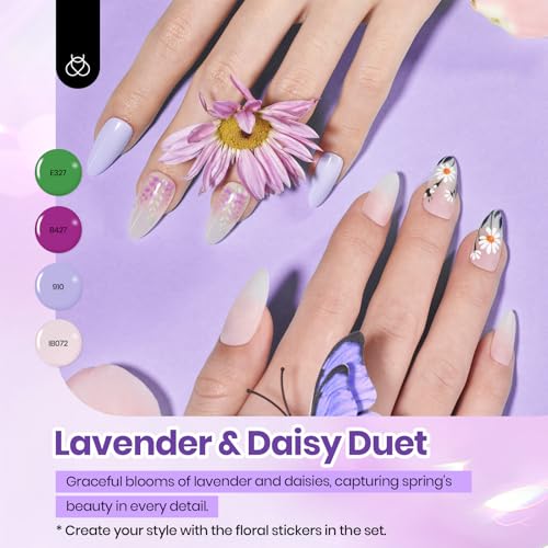 Beetles Pastel Gel Polish Set, Petal Symphony Collection,36 Colors - color: Petal Symphony - 36 Colors