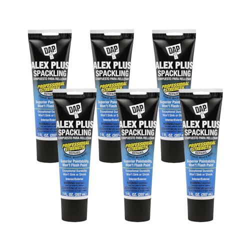 DAP Alex Plus Spackling, White, 7 Oz (7079818744)