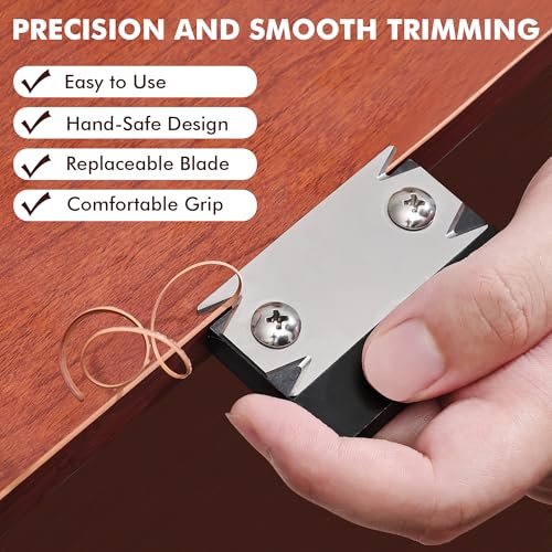 NECAMOCU 4PCS Edge Banding Trimmer Replacement Blades - size: 4PCS Blades