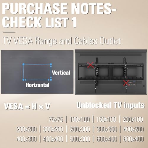 Mounting Dream Advanced Tilt TV Wall Mount for Most 42-90 Inch Flat TV - size: Advanced Tilt for 42"-90" TV & 16"/24"/32" Studs