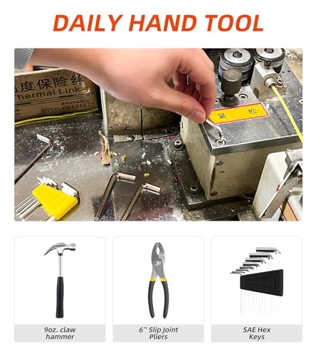 40-Piece Tool Set - General Household Hand Tool Kit - style: 40 Piece