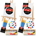 ESRICH Acrylic Paint Canvas Set, 52 PCS Painting Supplies Kit - color: 24Color, size: 52pack