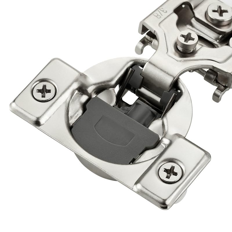 Soft Close Hinges for Kitchen Cabinet Hinges, 3/8 Inch Overlay, 50 Pack - size: 3/8 inch Overlay