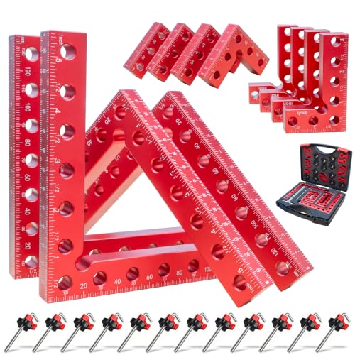 12 Pack Corner Clamps for Woodworking, 90 Degree Clamping Squares - size: 12PCS