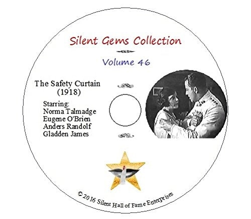 DVD "The Safety Curtain" (1918) Norma Talmadge, Eugene O'Brien, Classic Silent Drama