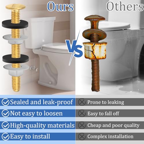 6101 Toilet Tank to Bowl Bolt Kits Replacement for Fluidmaster
