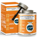 5.29 oz Liquid Electrical Tape Quick-Drying Insulating Glue with Brush Cap - Quick-Dry Waterproof Sealant for Wires, Cables, Connectors, Outdoor & Automotive Electrical Equipment (Black) - color: Black