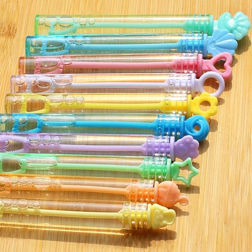 300 Pack Mini Bubbles Bulk, Kids Party Favor Wand Sticks with Gift Box