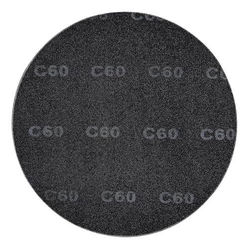 17” Sanding Screen Discs, Black Silicon Carbide Mesh Floor Sanding Screen for Wood Floors, Epoxy Maintenance, 60 Grit, 10-Pack - size: 60"
