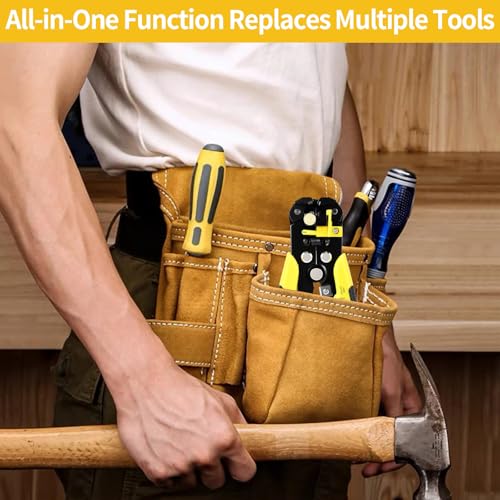 Self-Adjusting Wire Stripper Tool, 3-in-1 Heavy Duty Automatic Electrical