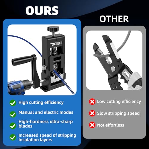 Wire Stripper 1-25mm Portable Wire Stripper Machine