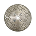 SHDIATOOL Diamond Grinding Disc for Granite Marble Diamond Cutting Wheel Saw Blade with 5/8-Inch-11 Arbor 4.5 Inch - size: 4.5" Double(Thread:5/8"-11)