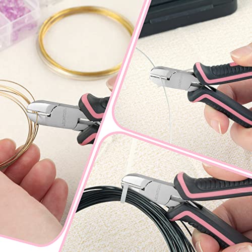 Mini Diagonal Cutting Pliers 4 Inches Side Cutters with Spring - style: Diagonal Cutting Pliers