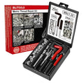 BILITOOLS M9x1.25 Helicoil Thread Repair Kit Metric, HSS Drill Heli Coil Repair Kit - size: M9 x 1.25, style: Metric