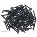 105 Pieces M2 x 20mm Socket Head Cap Screws, Thread Pitch 0.4mm, Sutemribor M2 Black Screws, 12.9 Grade Alloy Steel, Black Oxide Finish, Fully Threaded - size: M2 x 20mm, style: Socket Head