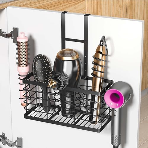 2026 Upgraded 3-in-1 Universal Hair Tool Organizer, XL Size, Black - color: XL-Black