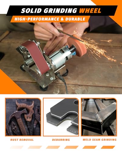 Mini Belt Sander, Electric Small Sander Knife Sharpener, 5.0''x 6.9''x5.5'' - size: 5.0''x 6.9''x5.5''