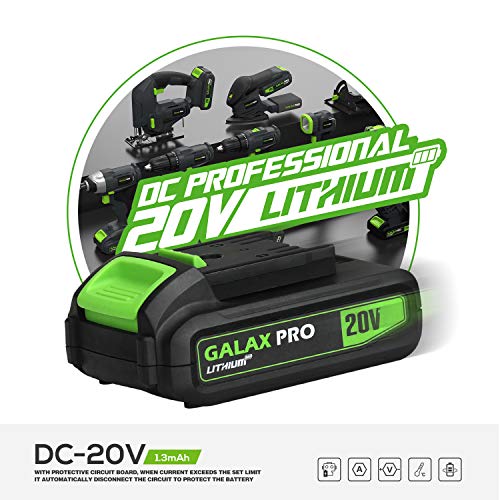 GALAX PRO DC20V 4-1/2" Cordless Mini Circular Saw with 2.0Ah battery - style: Cordless Circular Saw