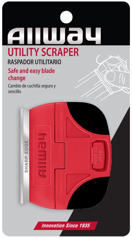 ALLWAY GUS Heavy-Duty Utility Scraper (Pack of 2) - size: No Size (Pack of 2)