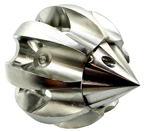 Flow Fixer Drain Cleaner Cutter Head 3", Ball, Slotted, for 4" - 6" Pipes - style: 3" (for 4" to 6" Pipes) Drain Cleaner Cutter Head
