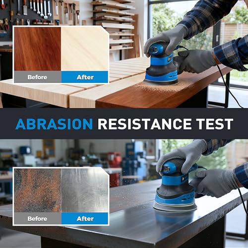 S SATC 72 PCS 5 Inch 8 Hole Hook and Loop Adhesive Sanding Discs Sandpaper for Random Orbital Sander 40 60 80 120 180 240 320 Grits - style: 72PCS 5 Inch Assort Grit