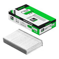 meite 16 Gauge Finish Nails 2 Inch Galvanized Straight T-Nails 500PCS - size: 2 Inch