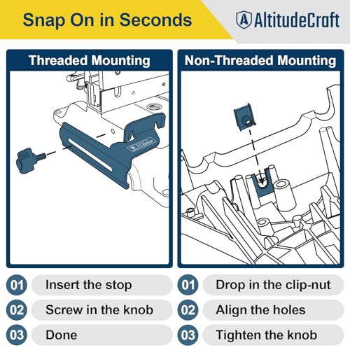 Miter Saw Crown Stops, Heavy-Duty Crown Molding Jig - style: Miter Saw Crown Stops