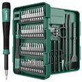 STREBITO 64PCS Mini Precision Screwdriver Set with Torx, Triwing, Pentalobe - color: Green