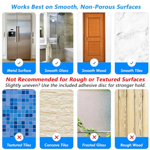BOPai Suction Cup Shower Head Holder for Handheld Shower