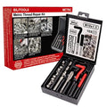 BILITOOLS M10x1.5 Thread Repair Kit, HSS Drill Helicoil Repair Kit Metric - size: M10 x 1.5, style: Metric